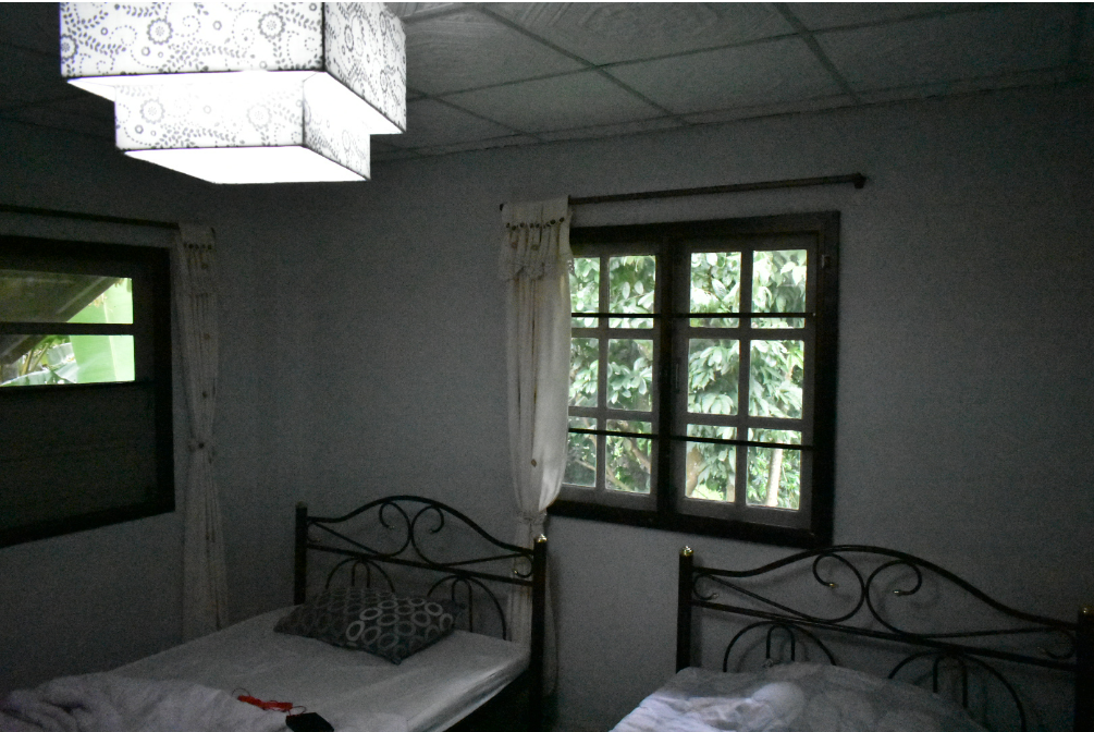 The inside of one of Doi Inthanon's guesthouses