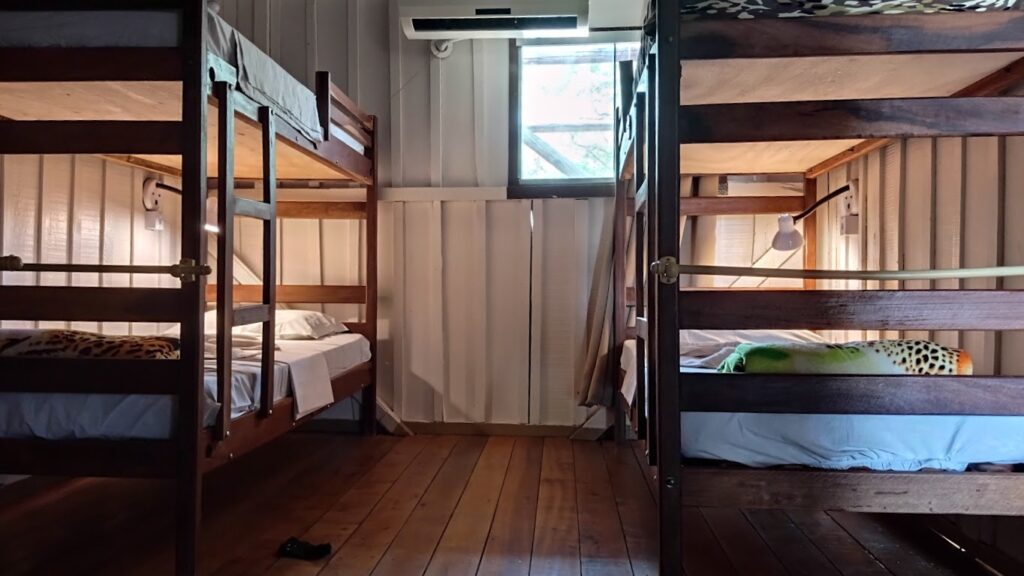 Pantanal Jungle Lodge's dorm room